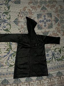 Black Hooded Kurta