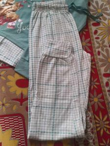 Cute woolen Bear Print Pajama Set