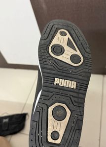 Puma Men's Navy &amp; White Sneakers