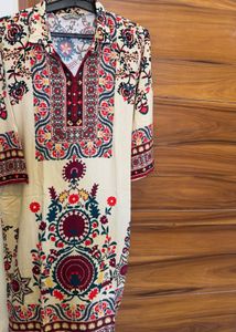 Cream Kurta