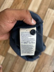 Tommy Jeans Navy Blue Polo Shirt