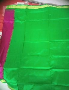 Sambalpuri Half tissue Pink Pata Saree (odisha)