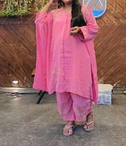 Vibrant Pink Kurta Set