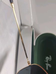 Ray-Ban Gold Frame Sunglasses