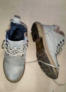 Grey Boots