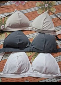 Comfortable Everyday Bras - Set of 3
