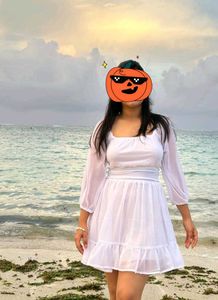 White Dress For Beach