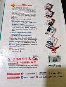 Dinesh Xact Super Simplified Biology For Class 10