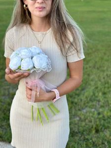 Handmade Crochet Flower Bouquet