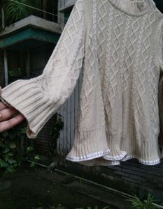 New Year Offer✨Cream Cable Knit Sweater