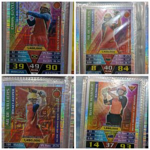 Cricket attax 2016 silver set