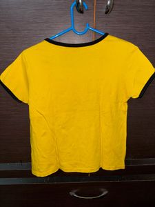Yellow "There is No Planet B" T-Shirt