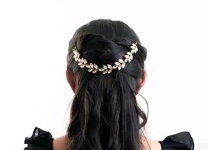 Crystal Leaf Hair Vine