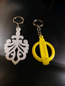 Set of 2 Keychains - Yamaha & Decorative