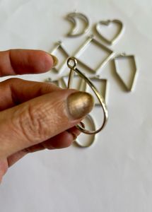 Silver Blanks/Bezel Diy/Resin - Set Of 10
