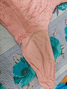 Peach Gown