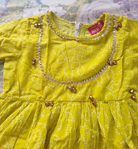 Bandhani sharara set