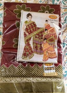unused Dilip Raashi Exclusive Fancy Saree