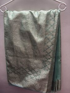 Elegant Sea Green Saree