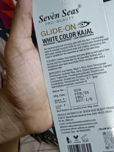 Seven Seas Glide-On White Kajal