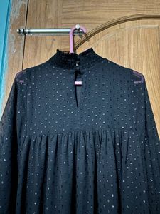 Elegant Black Midi Dress