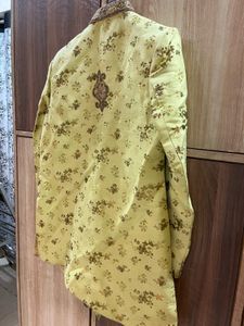 Floral Print Sherwani