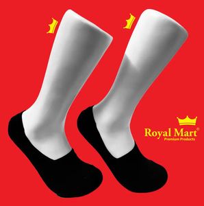 New - Black No-Show Socks (FREE SIZE)
