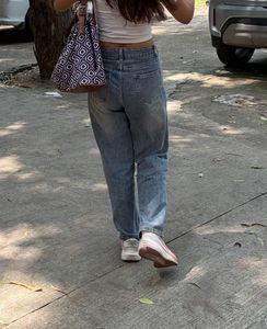 Light Wash Baggy Denim Jeans