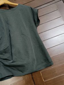 Women Stylish Ruched T-Shirt