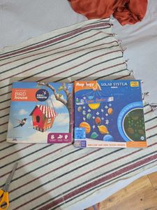 DIY Birdhouse & Solar System Kits