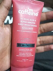 mCaffeine Daily Brightening Sunscreen SPF 50 PA+++