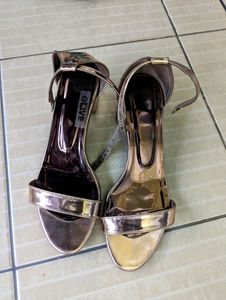 Golden Heels From Olive Size 37