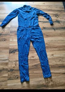 Blue Denim cotton Jumpsuit