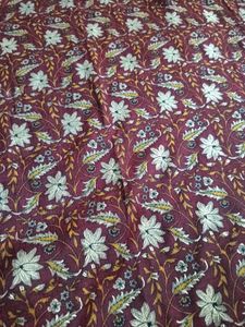 Elegant Floral print work kurta✨ ♥️