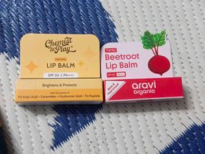 Lip Balm Duo - Chemist at Play & Aravi