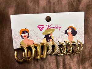 Venbley Earring and Fashion Earrings Set