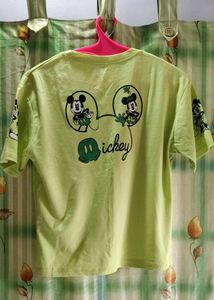 Cute Mickey Mouse Graphic Tee