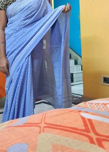 Beautiful Light Blue Saree