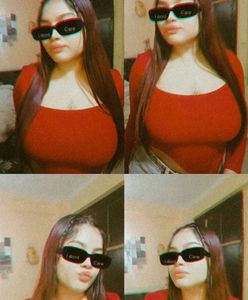 Chic Red Fitted Top