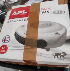 Powerful Electric Fan Heater (working Condition
