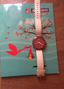 Red And White Fastrack Watch