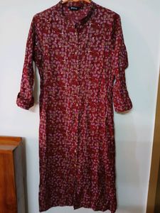 Floral Print Midi Dress