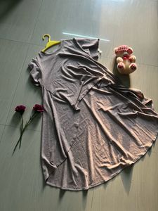 Hi-Lo Hem Casual Dress