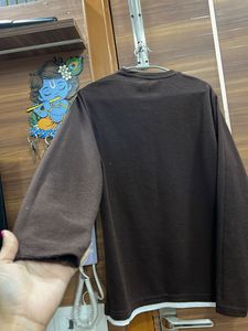 Brown Long Sleeve Top