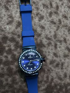 Blue Strap watch