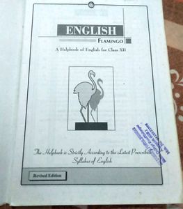 Class 12 Flamingo English Helpbook