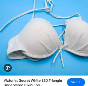White Bikini Top - Victoria's Secret