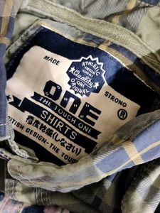 Olive And Navy Blue Shirt (Men's)