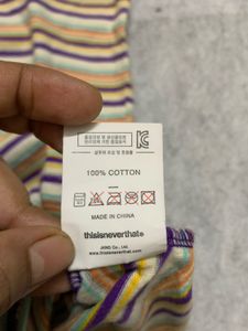 Thisisneverthat Striped Graphic T-Shirt