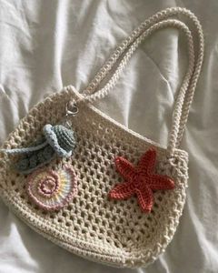 Crocheted Beach Tote Bag